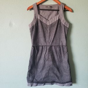 Skunkfunk Grey Mesh Dress
